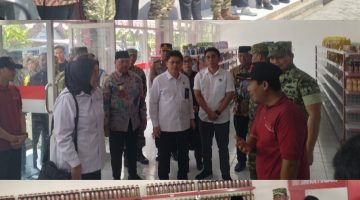 Letkol Kav Dicky Prasojo Sambut Kedatangan Rombongan Wakil Panglima TNI di Jombang
